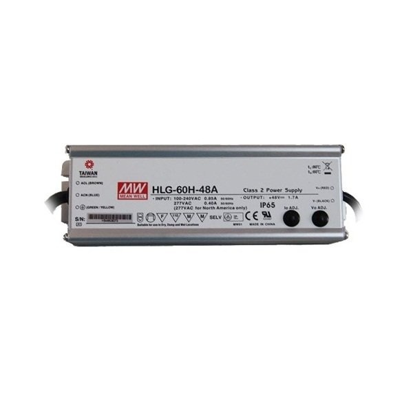 HLG-60H-48A 60W 48V/1.30A Sabit Voltaj Led Sürücü