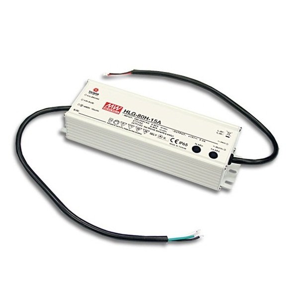 HLG-80H-15A 75W 15V/5.0A Sabit Voltaj Led Sürücü