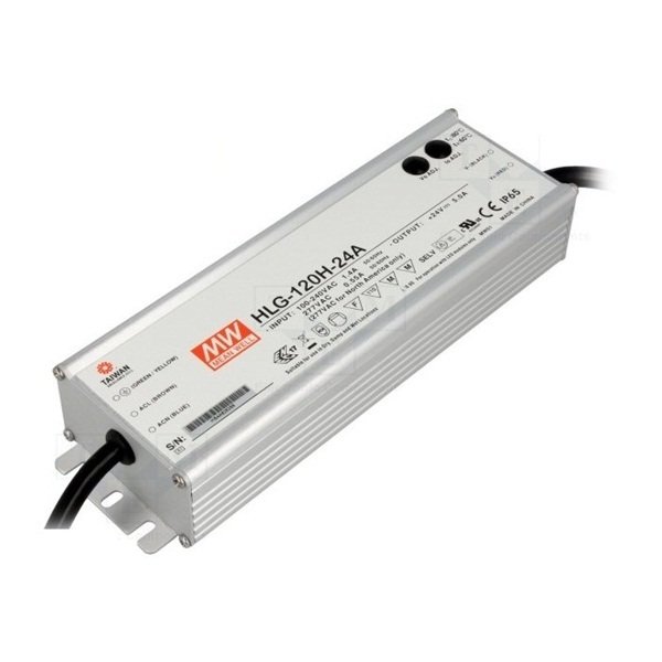 HLG-120H-24A 120W 24V/5.0A Sabit Voltaj Led Sürücü