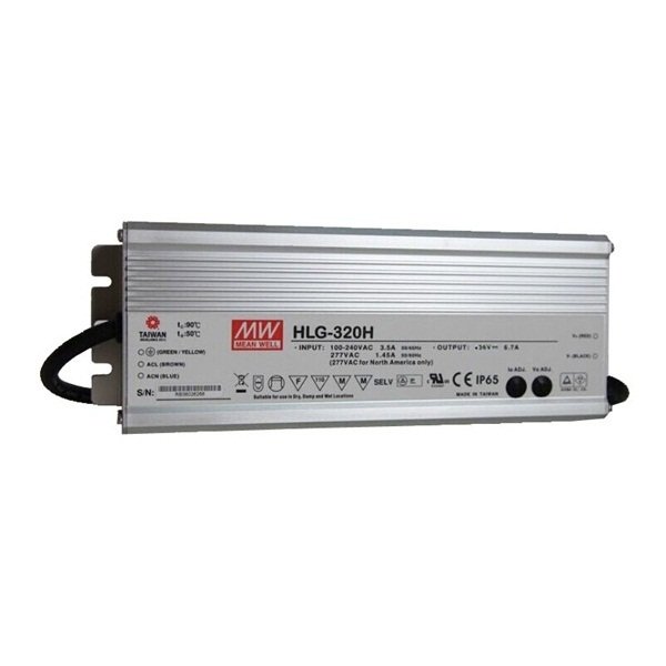 HLG-320H-20A 300W 20V/15.0A Sabit Voltaj Led Sürücü