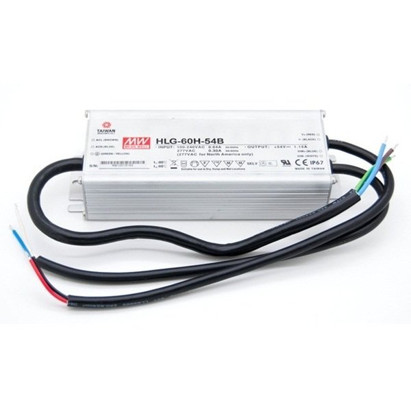 HLG-60H-54B 60W 54V/1.15A Sabit Voltaj Led Sürücü