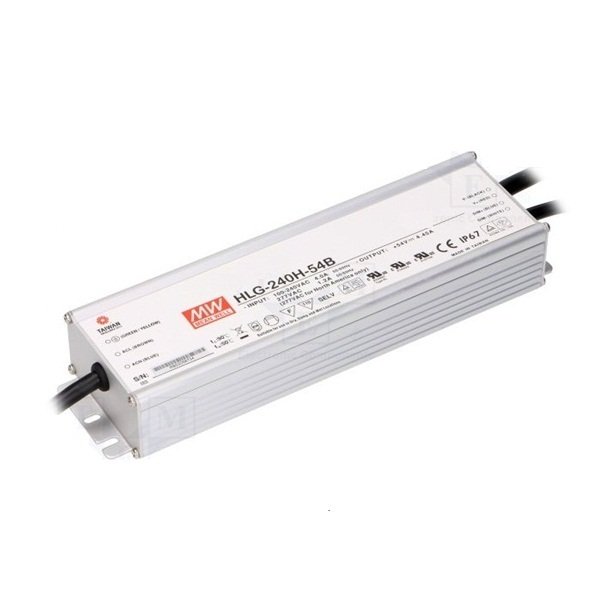 HLG-240H-54B 240W 54V/4.45A Sabit Voltaj Led Sürücü