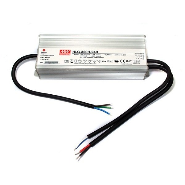 HLG-320H-24B 320W 24V/13.34A Sabit Voltaj Led Sürücü