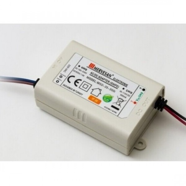 MSD-35-300İ 35W 45-115Vdc/300mA Sabit Akım IP30 Led Sürücü