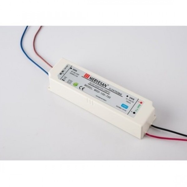 MSD-100-700 100W 72-148Vdc/700mA Sabit Akım IP67 Led Sürücü