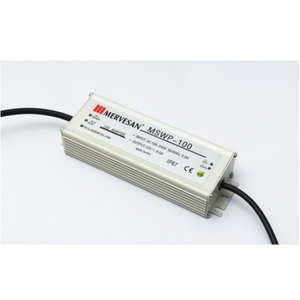 MSWP-100-5 100W 5Vdc/20A Sabit Voltaj IP67 Led Sürücü