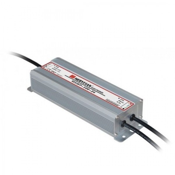 MSWP-100-24 100W 24Vdc/4.2A Sabit Voltaj IP67 Led Sürücü