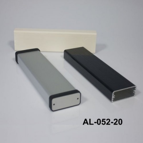 AL-052-20 54x24x200 mm Alüminyum Profil Kutuları