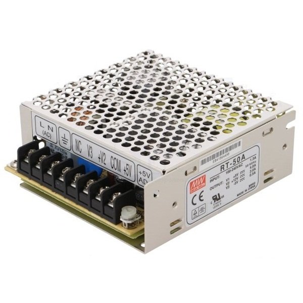 RT-50A 3 Çıkışlı SMPS Adaptör Güçkaynağı