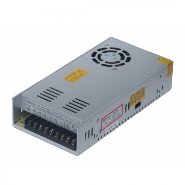 MS-350-48 350W 48Vdc/7.3A Metal Kasa AC/DC IP37 Adaptör