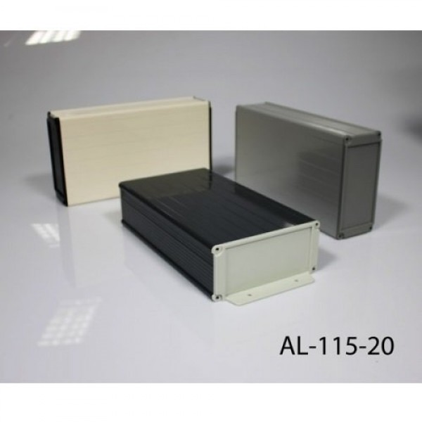 AL-115-20 112x51x200 mm Alüminyum Profil Kutuları