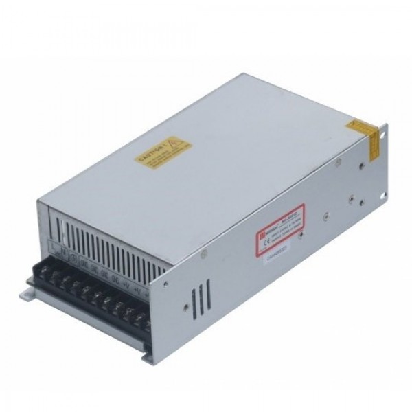 MS-600-12 600W 12Vdc/50A Metal Kasa AC/DC IP37 Adaptör