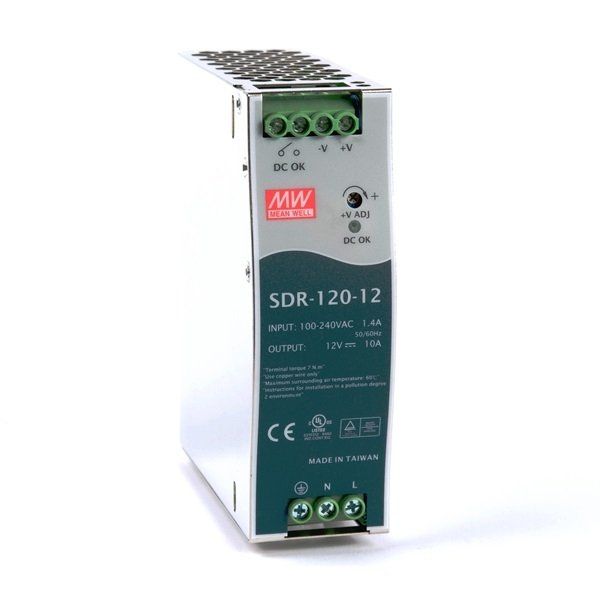 SDR-120-12 120W 12V/10.0A Ray Tipi SMPS