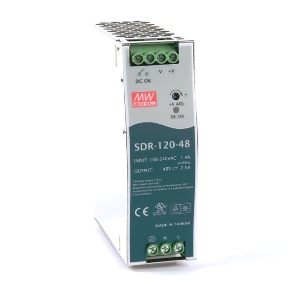 SDR-120-48 120W 48V/2.5A Ray Tipi SMPS