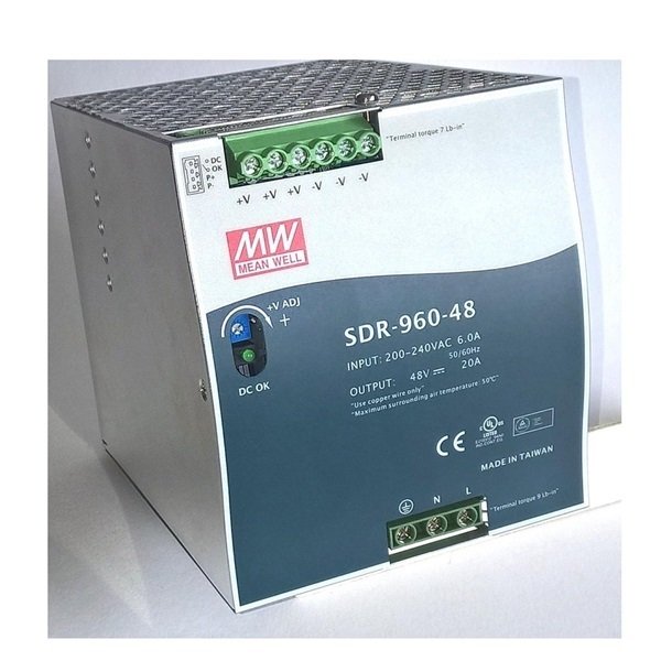 SDR-960-48 960W 48V/20.0A Ray Tipi SMPS