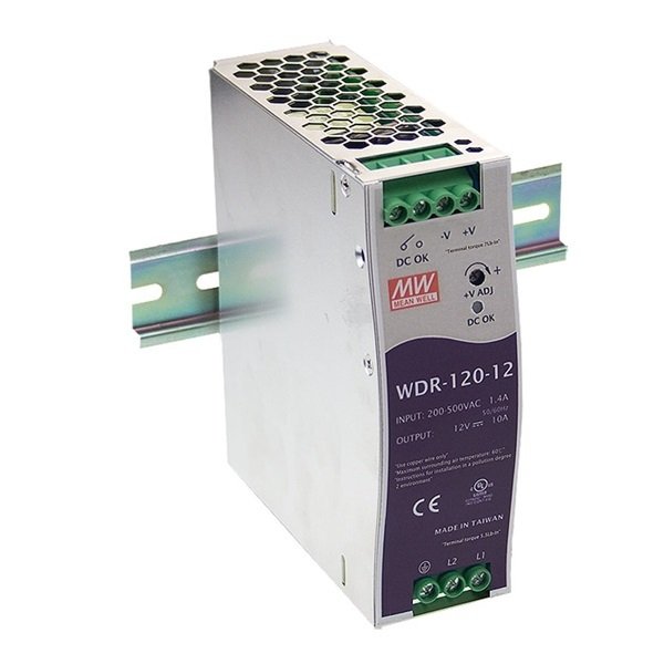 WDR-120-12 120W 12V/10.0A Ray Tipi SMPS