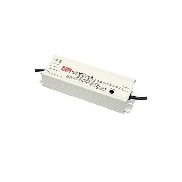 HLG-80H-C700A 90W 64~129V/420~700mA Sabit Akım Led Sürücü