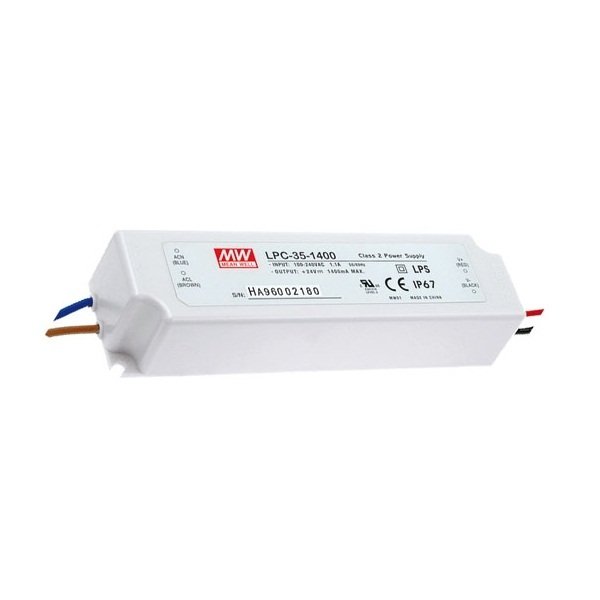 LPC-35-1400 34W 9~24V/1400mA Sabit Akım Led Sürücü