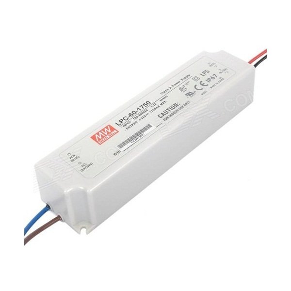 LPC-60-1750 60W 9~34V/1750mA Sabit Akım Led Sürücü