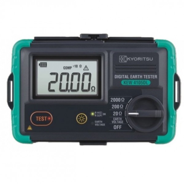 Kyoritsu KEW 4105DL Toprak Direnci Test Cihazı
