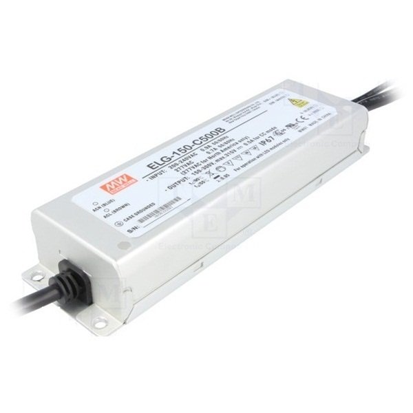 ELG-150-C500B 150W 150~300V/500mA Sabit Akım Led Sürücü