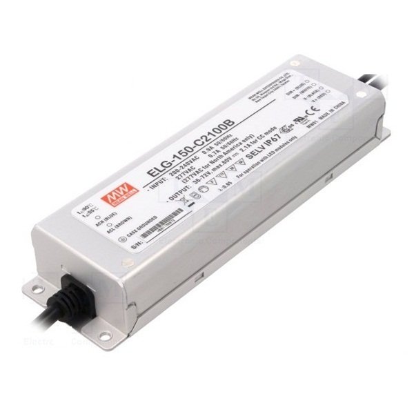 ELG-150-C2100B 150W 36~72V/2100mA Sabit Akım Led Sürücü
