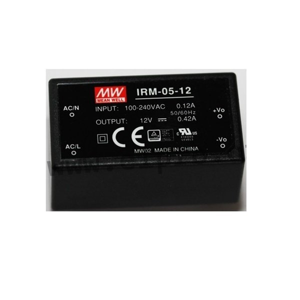 IRM-05-12 5W 12VDC/0.42Amp Power Modül Serisi