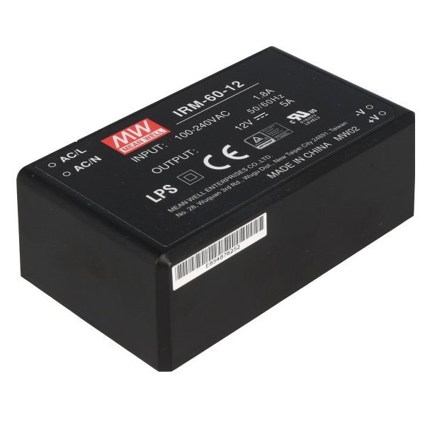 IRM-60-12 60W 12VDC/5.0Amp Power Modül Serisi