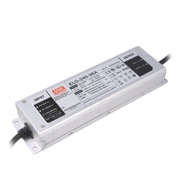 ELG-240-36A 240W 36V/6.66A Sabit Voltaj Led Sürücü