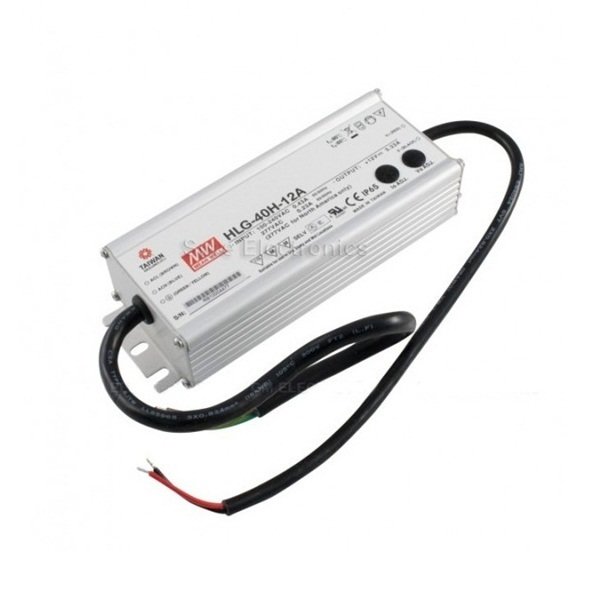HLG-40H-12A 40W 12V/3.3A Sabit Voltaj Led Sürücü